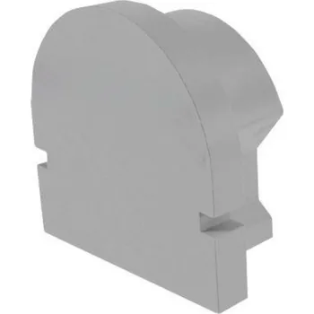 LED páska Light Impressions Reprofil koncovka R-AU-01-08 sada 2 ks šedá 14 mm 979581