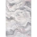 Moderní kusový koberec Ragolle Argentum 63717 6797 Abstraktní šedý Rozměr: 133x195 cm