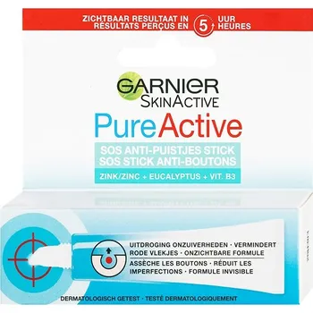 Přípravek na čištění pleti a oči Garnier Pure Active SOS Stick Anti-Boutons lokální gel proti akné 10 ml