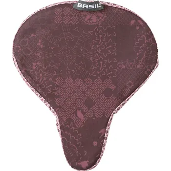 Sedlo na kolo Potah na sedlo Basil Bohéme-Saddle Cover Podkarta: červený