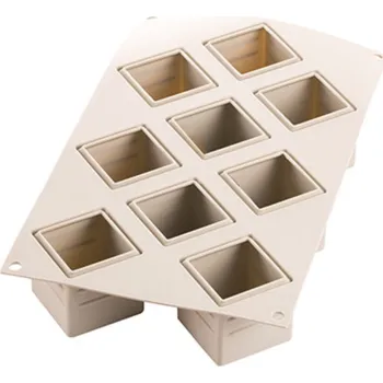 Nádoba na pečení Silikonová forma na minidezerty Mosaico, 9 ks - Silikomart