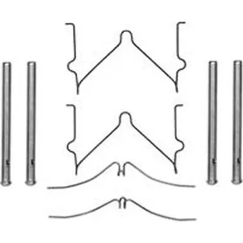 Přislušenství brzdového systému Sada příslušenství obložení kotoučové brzdy TRW PFK288