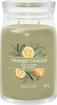 Svíčka Yankee Candle Signature Sage & Citrus