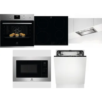 Set domácích spotřebičů ELECTROLUX KODGH70TX + ELECTROLUX LIR60430 + ELECTROLUX LFG716X + ELECTROLUX EMS4253TEX + ELECTROLUX EEA27200L
