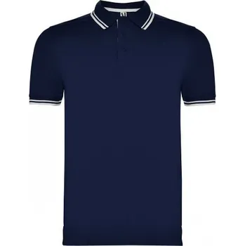 Pánské oblečení Polokošile ROLY MONTREAL, barva námořnická modrá - bílá, velikost M