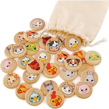 Desková hra Ulanik Desková hra pexeso Domácí zvířata