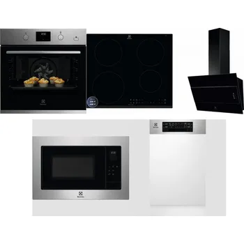 Set domácích spotřebičů ELECTROLUX KODGH70TX + ELECTROLUX LIR60433B + ELECTROLUX LFV316K + ELECTROLUX EMS4253TEX + ELECTROLUX EEM43300IX