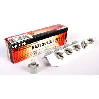 Žárovka Philips BAX 8,3s/1,35 Grey 24V 13597CP