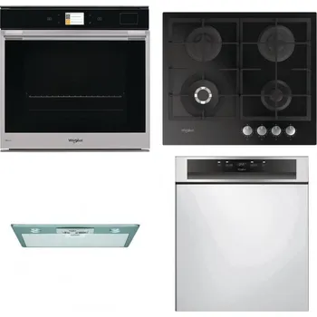 Set domácích spotřebičů WHIRLPOOL W9 OP2 4S2 H + WHIRLPOOL GOFL 629/NB + WHIRLPOOL AKR 650/1 IX + WHIRLPOOL WBC 3C34 PF X