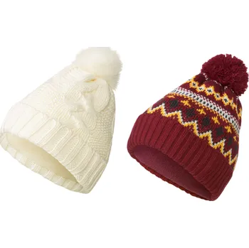 Čepice esmara® Dámská pletená termo čepice