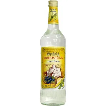 Likér Spišská borovička Lemon grass 40% 0,7l