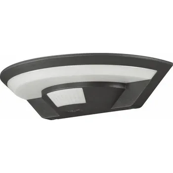 Nástěnné svítidlo Eurakles ST57-ANT UFO 15W 4000k LED nástěnné svítidlo se senzorem IP44 antracito