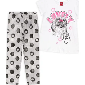 Dívčí oblečení Dívčí souprava BEE LOOP LOVELY DOG Velikost: 164