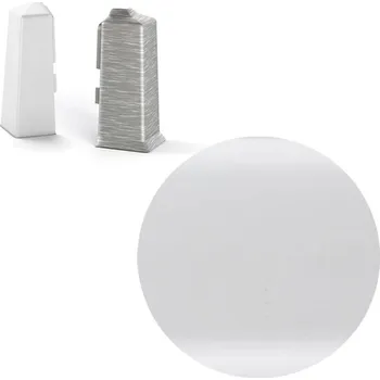 Podlahová lišta NOVÁK Vnější roh k soklové liště PVC bílá 62x15, 1 ks NG6Z00