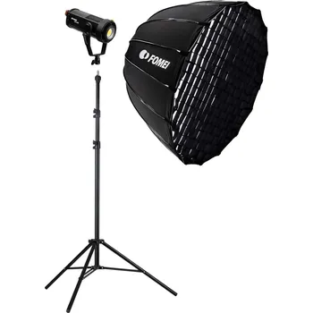 Studiové světlo Fomei LED 200B softbox kit