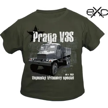 Dívčí tričko EXc tričko EXC dětské V3S 122