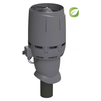 Domácí ventilátor Vilpe Vilpe FLOW ECO 200P/500 Střešní ventilátor šedá