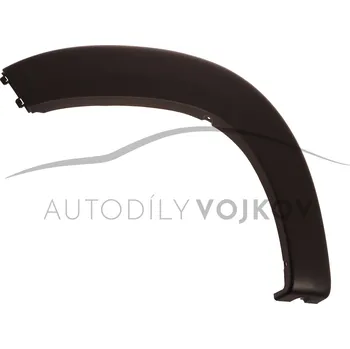 Blatník karosérie Plastový lem zadního blatníku pravý (černý) Citroen Jumper 2006-