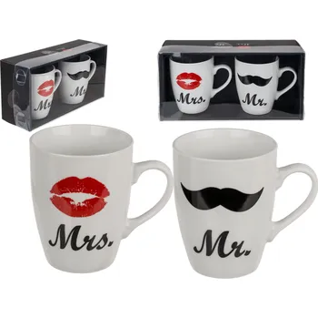 Sada hrníčků Mr. and Mrs.