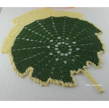 prostírání List - prostírání - podložka