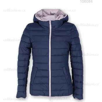 Laura JO 18009 bunda oboustranná barva: růžová, velikost: S, Pod.: modrá