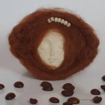 Brož Duběnka - dubová víla - brož