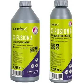 Spárovací hmota Spárovací epoxidová sada X-Fusion 0,9 kg, složka A B, pryskyřice+ tvrdidlo, CODEX