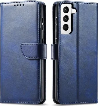 Pouzdro na mobilní telefon Magnet Case pro Samsung Galaxy S22 Ultra modré