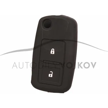 Autoklíč Silikonový obal klíče 2 tlačítka Volkswagen Golf IV 1997 - 2007