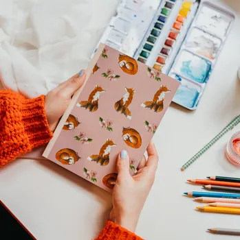 Zápisník ePipí zápisník Lišky A5 Listy sešitu: Linky