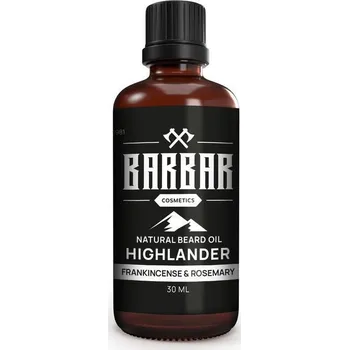 Péče o vousy Regenerační olej na vousy HIGHLANDER Barbar