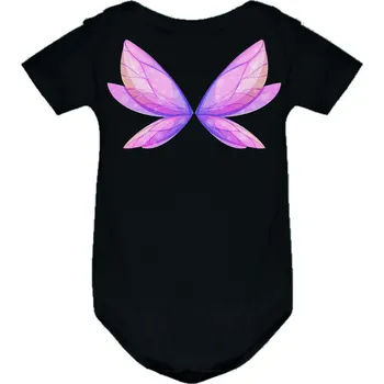 Body KŘÍDLA Barva: Černá, Velikost pro dítě: 60-66 (3-6 měsíců)