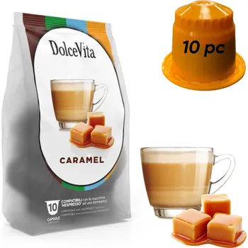 Dolce Vita Italfoods - Dolce Vita - cappuccino s KARAMELEM - 10 kusů