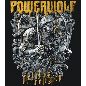 Nášivka nášivka na záda, zádovka Powerwolf - Metal Is Religion II