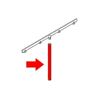 Příslušenství k šicímu stroji Stojan horního vedení nitě pro Brother 925D, 929D, 935D, 1034D, 2104D, 3034D