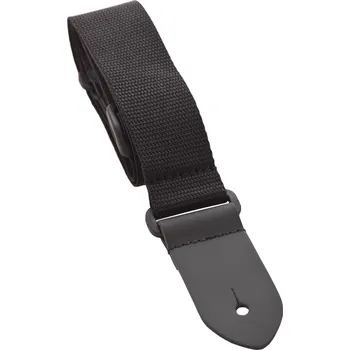 Kytarový popruh Perri's Leathers 1973 Nylon Ukulele Black + prodloužená záruka 3 roky