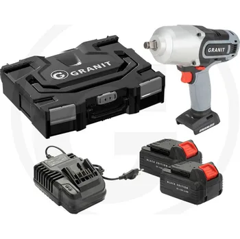 Vrtačka GRANIT Aku přírazová vrtačka 18V 1/2" BLACK EDITION