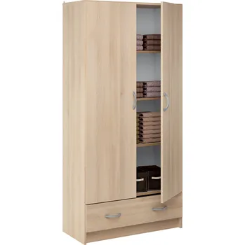 Šatní skříň Skříň policová Ideál sonoma 82cm