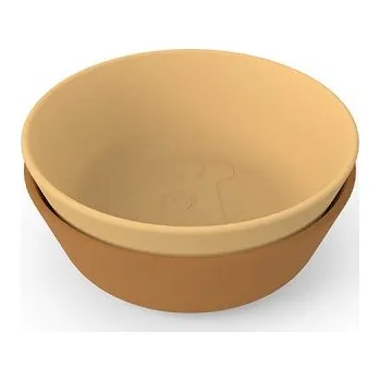 DONE BY DEER miska RAFFI 2ks Hořčicová DOPRODEJ!