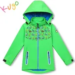 Chlapecká softshellová bunda - KUGO HK3121, zelená Barva: Zelená, Velikost: 80