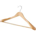 Extra široké ramínko Compactor z přírodního dřeva, 45 cm