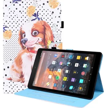 Pouzdro na tablet VSECHNONAMOBIL 54298 ART Zaklápěcí obal Amazon Kindle Fire HD 10 2019 / 2017 (9. generace / 7. generace) DOG
