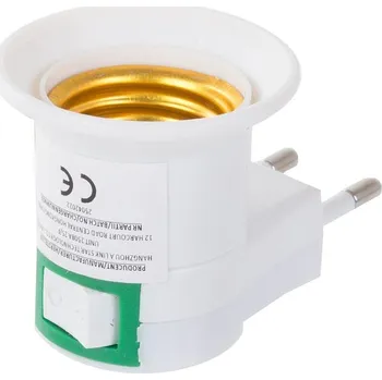 Objímka na žárovku Verk 12267 adaptér na žárovku se závitem E27