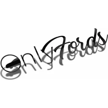 Samolepicí dekorace na vozidlo Samolepka OnlyFords - 20x4,6