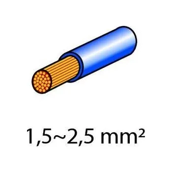 Elektroinstalace pro motocykl Celoizolovaný konektor 5,0mm samice vodič 1,5-2,5mm2 10ks
