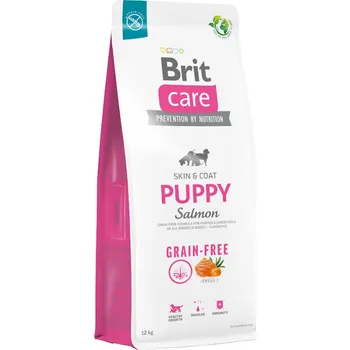 Krmivo pro psa Brit Care Grain Free Puppy Skin and Coat Salmon