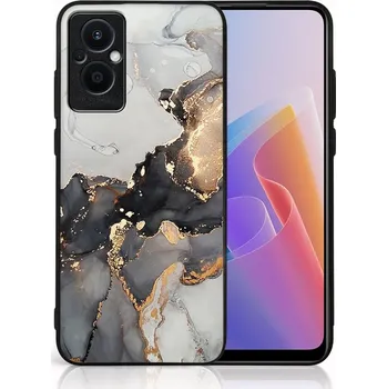 Pouzdro na tablet VSECHNONAMOBIL 46219 MY ART Ochranný obal Oppo Reno7 Lite 5G GREY MARBLE (140)