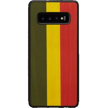 Pouzdro na mobilní telefon Pouzdro MAN&WOOD SmartPhone Galaxy S10 Plus reggae černé