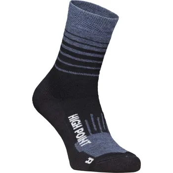 Pánské ponožky HIGH POINT Mountain 3.0 Merino 47-50 modrá