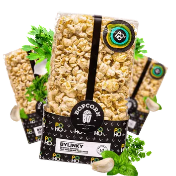 Slaná pochutina Bopcorn Bylinkový popcorn Velikost balíčku: 3,5l